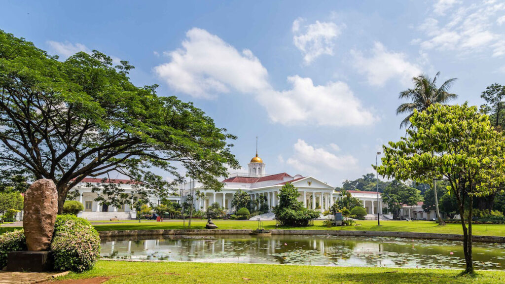 Presidential Palace of the Republic of Indonesia in Bogor, West Java, Indonesia